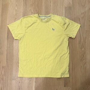 Casual Yellow Men's Tee